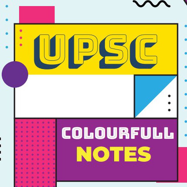 UPSC Colourfull Notes 🇮🇳