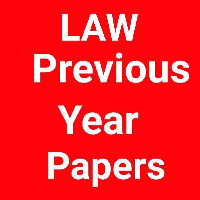 LAW Previous Year Papers