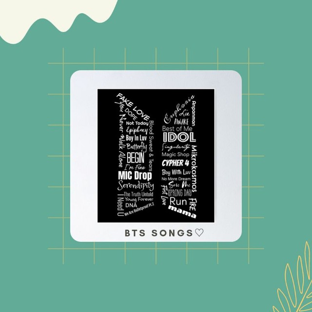 BTS⁷ Song ◡̈